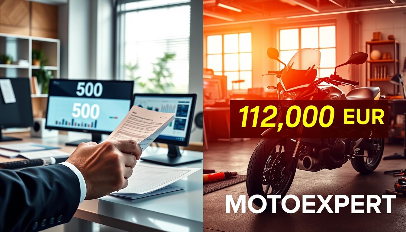 Ubezpieczyciel 5 300 EUR, a rzeczoznawca MOTOEXPERT 12 000 EUR