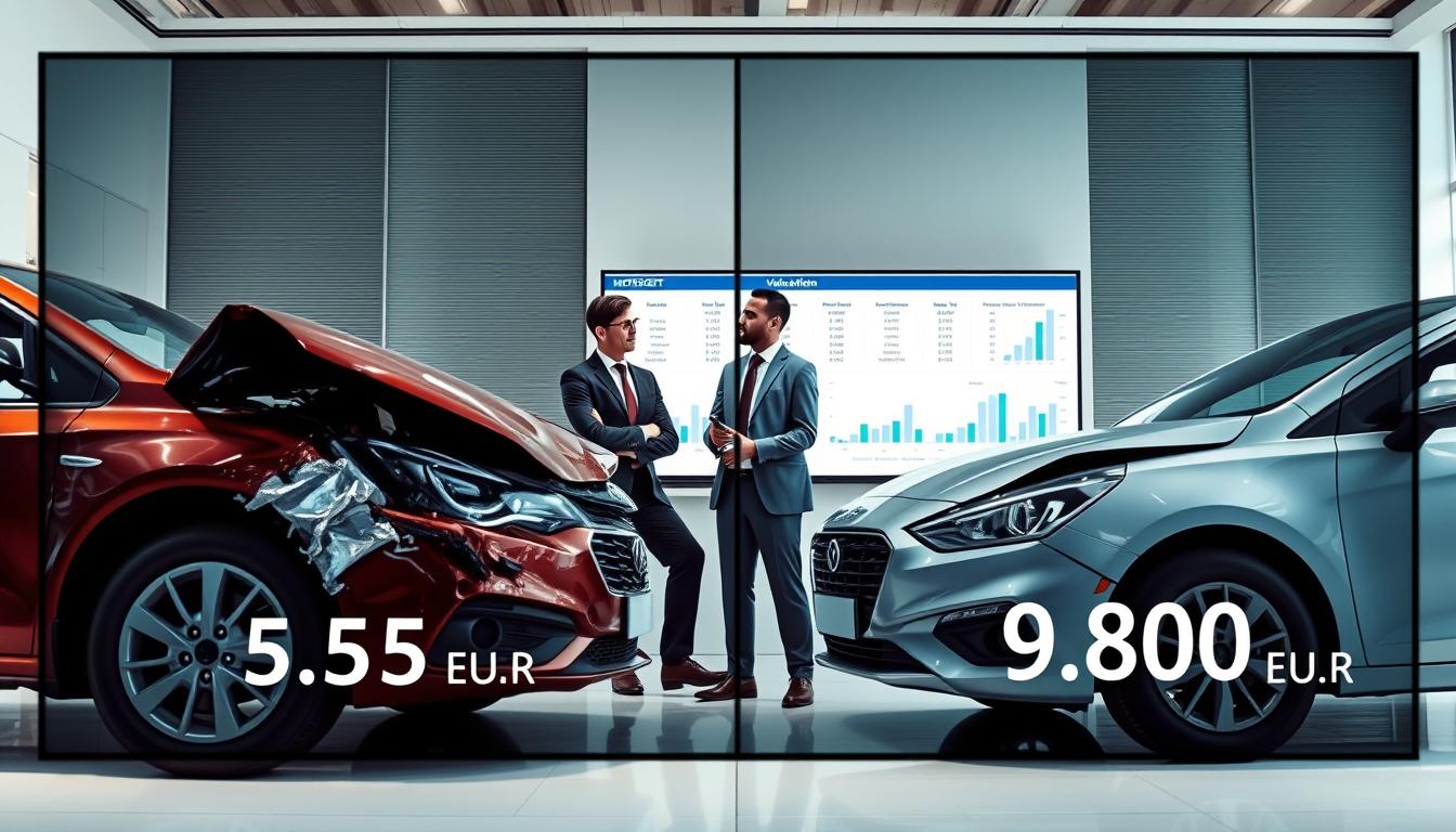 Ubezpieczyciel 5 555 EUR, a rzeczoznawca MOTOEXPERT 9 800 EUR