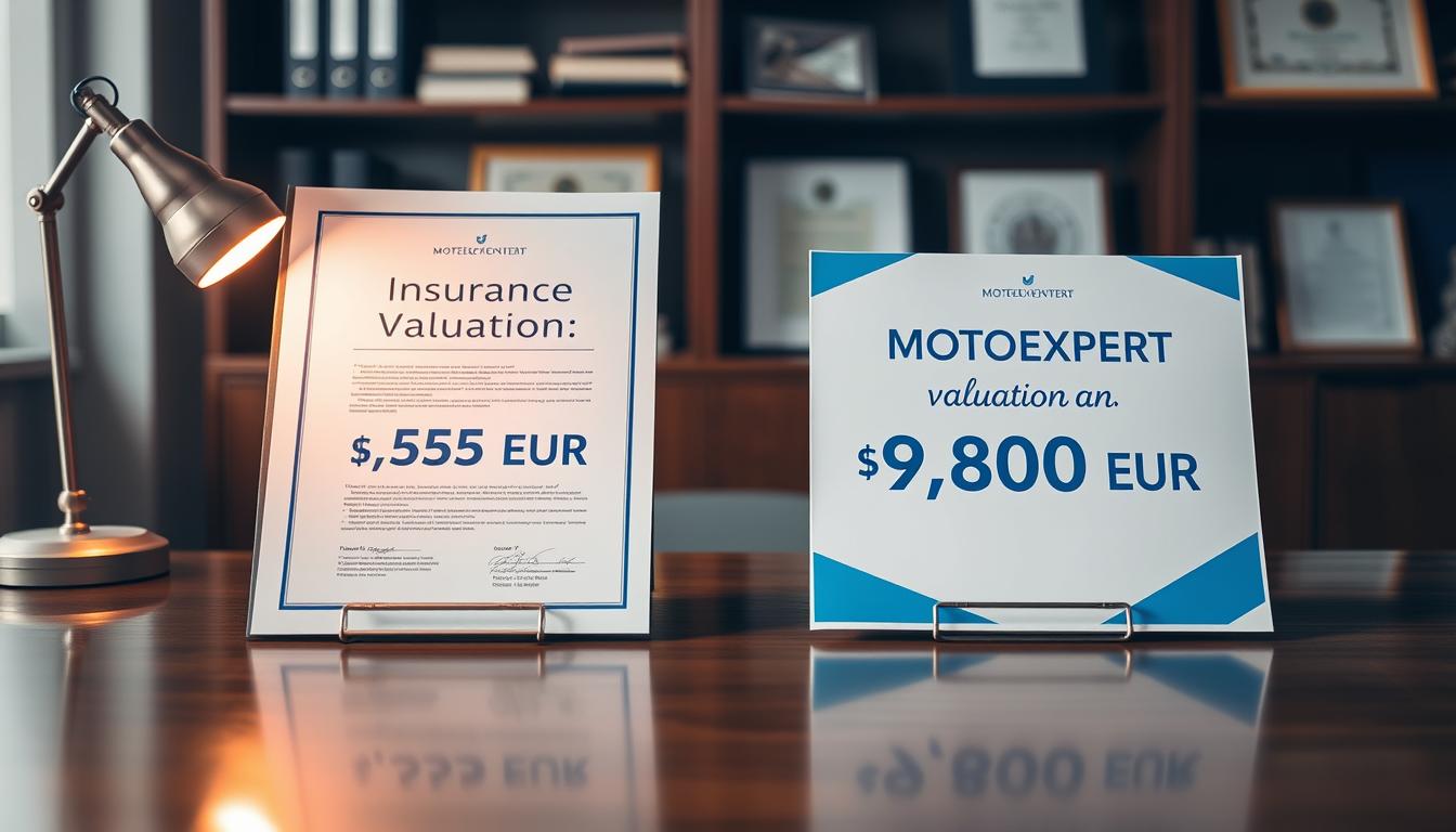 Ubezpieczyciel 5 555 EUR, a rzeczoznawca MOTOEXPERT 9 800 EUR