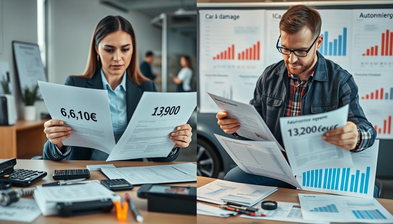 Ubezpieczyciel 6 100 EUR, a rzeczoznawca MOTOEXPERT 13 200 EUR