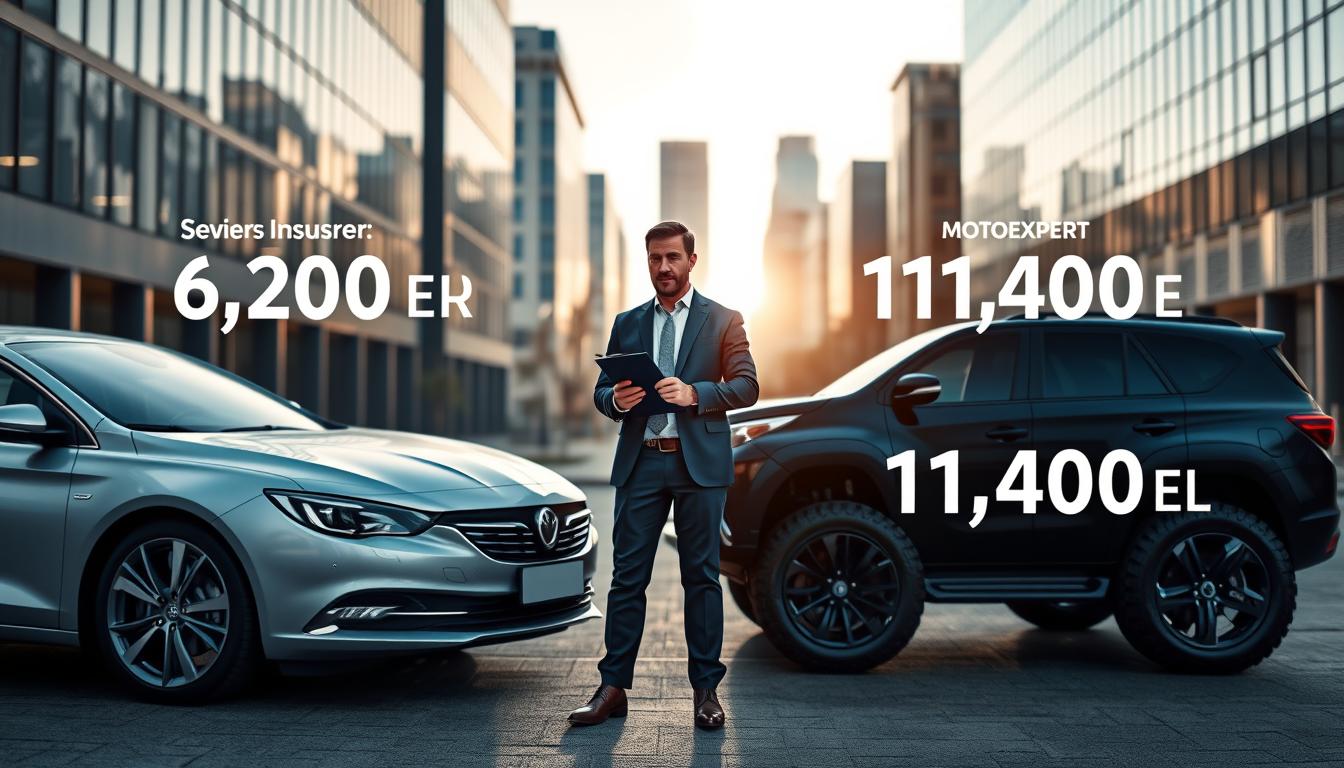 Ubezpieczyciel 6 200 EUR, a rzeczoznawca MOTOEXPERT 11 400 EUR