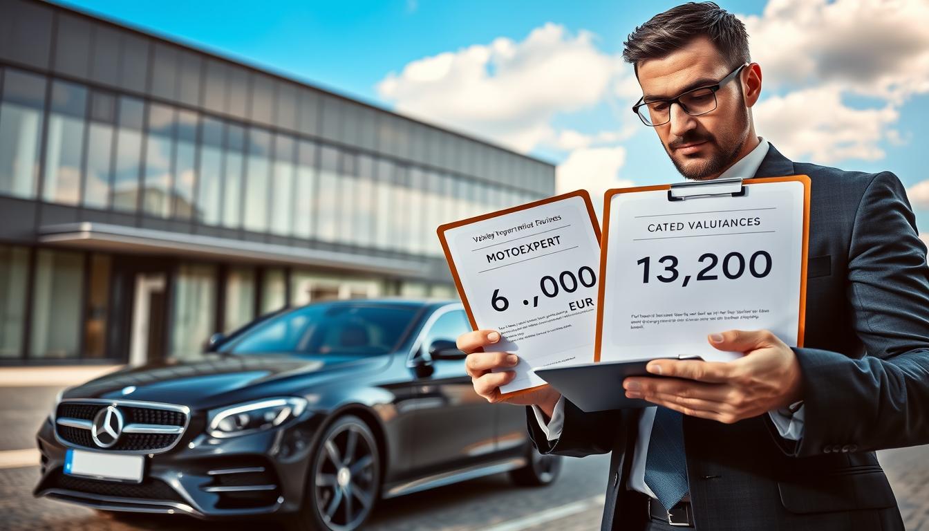 Ubezpieczyciel 6 100 EUR, a rzeczoznawca MOTOEXPERT 13 200 EUR