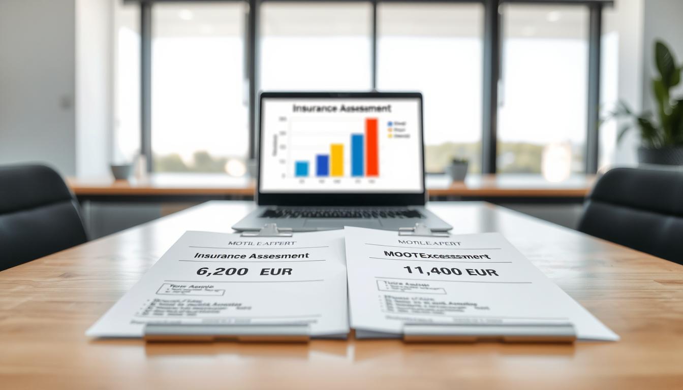Ubezpieczyciel 6 200 EUR, a rzeczoznawca MOTOEXPERT 11 400 EUR