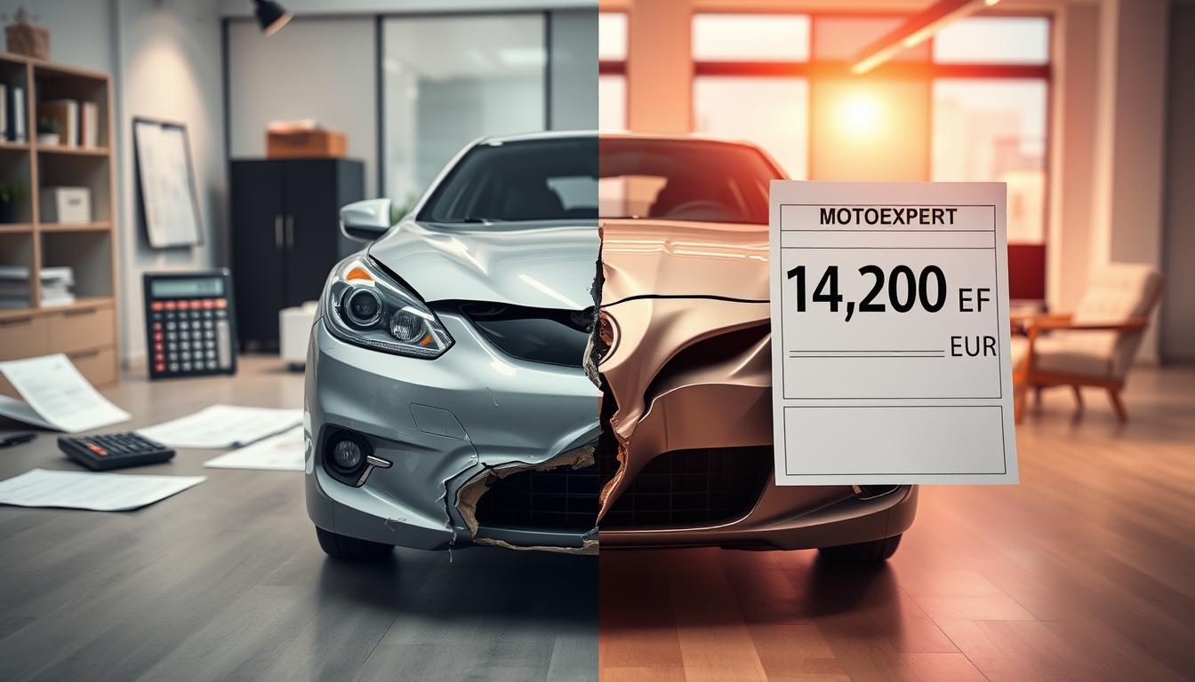 Ubezpieczyciel 6 800 EUR, a rzeczoznawca MOTOEXPERT 14 200 EUR