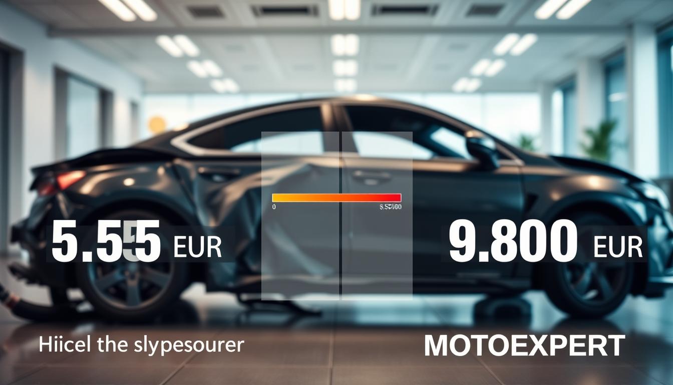 Ubezpieczyciel 5 555 EUR, a rzeczoznawca MOTOEXPERT 9 800 EUR