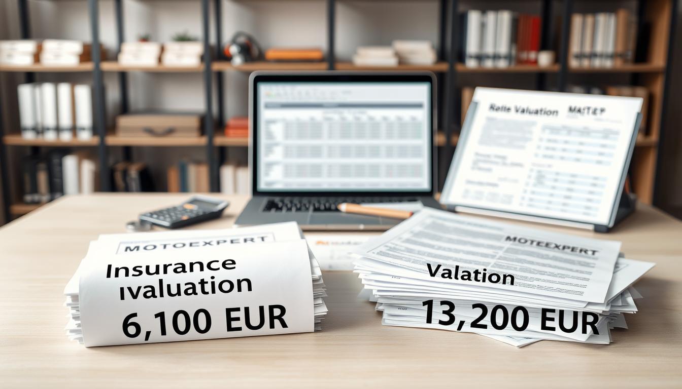 Ubezpieczyciel 6 100 EUR, a rzeczoznawca MOTOEXPERT 13 200 EUR